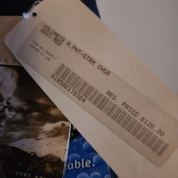 Columbia: Mens Storm Chaser II Ski/Snow Pants - Picture 4 of 6